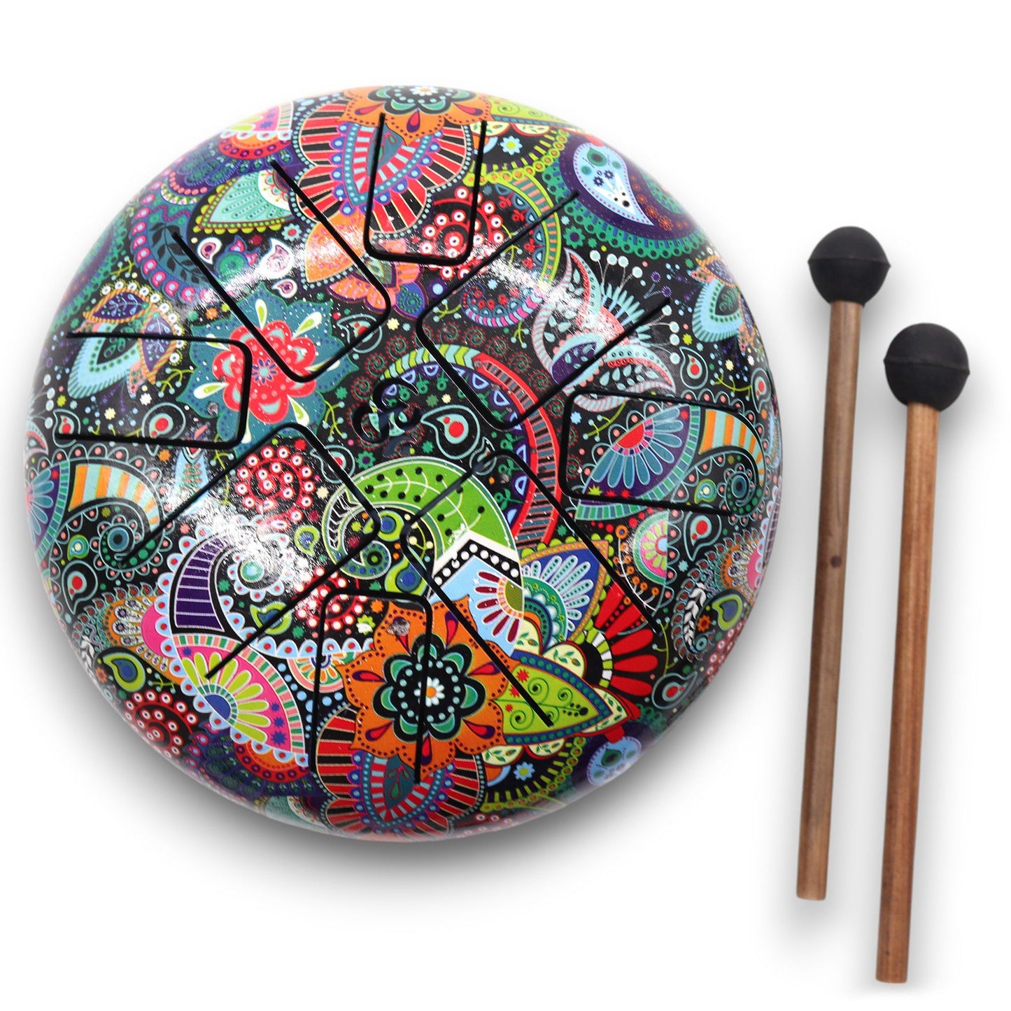 Steel Tongue Happy Drum – Multi-Coloured OM – 18 CM