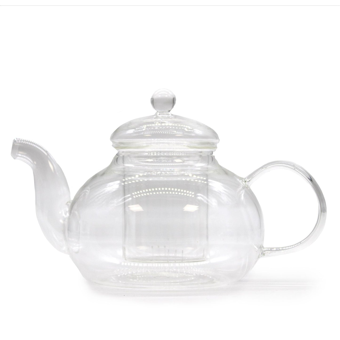 Glass Infuser Teapot – Round Pearl – 800 ML