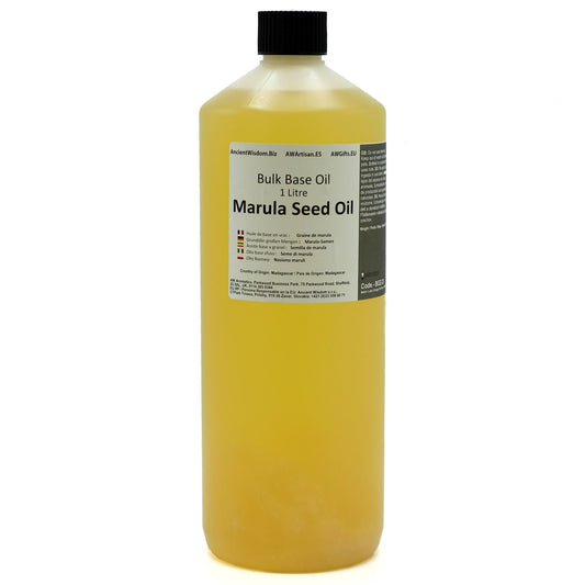 Aceite de semilla de marula premium 1 litro para hidratación de piel, cabello y uñas