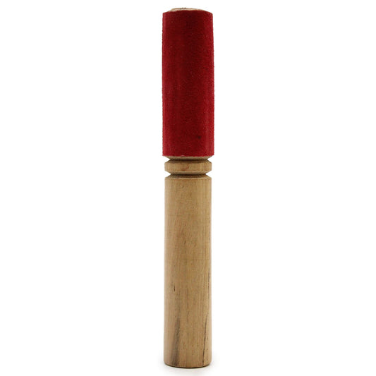 Wooden Stick with Velvet – Singing Bowl Mallet