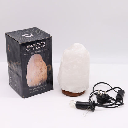 Crystal Rock Himalayan Salt Lamp with Base – Approx. 3–5 KG