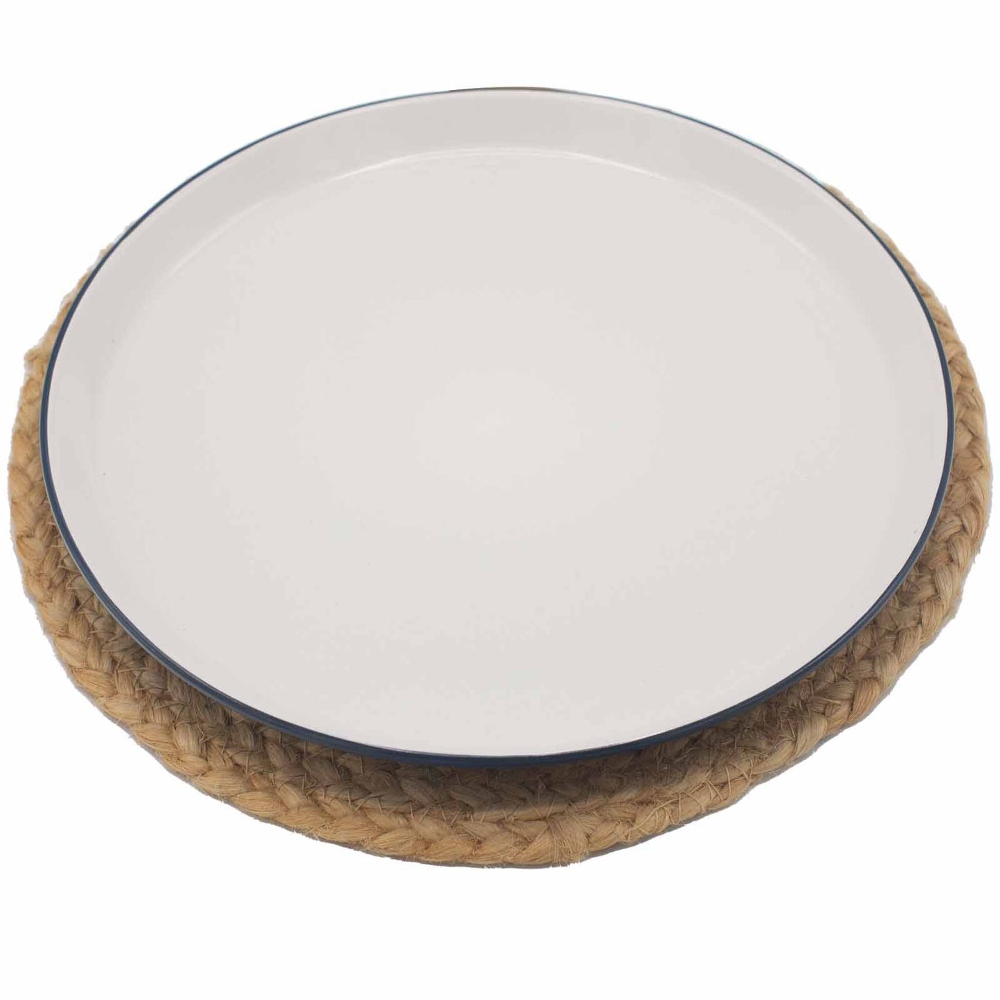 Natural Jute Mandala Placemat – 30CM