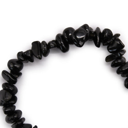 Black Agate Chipstone Bracelet