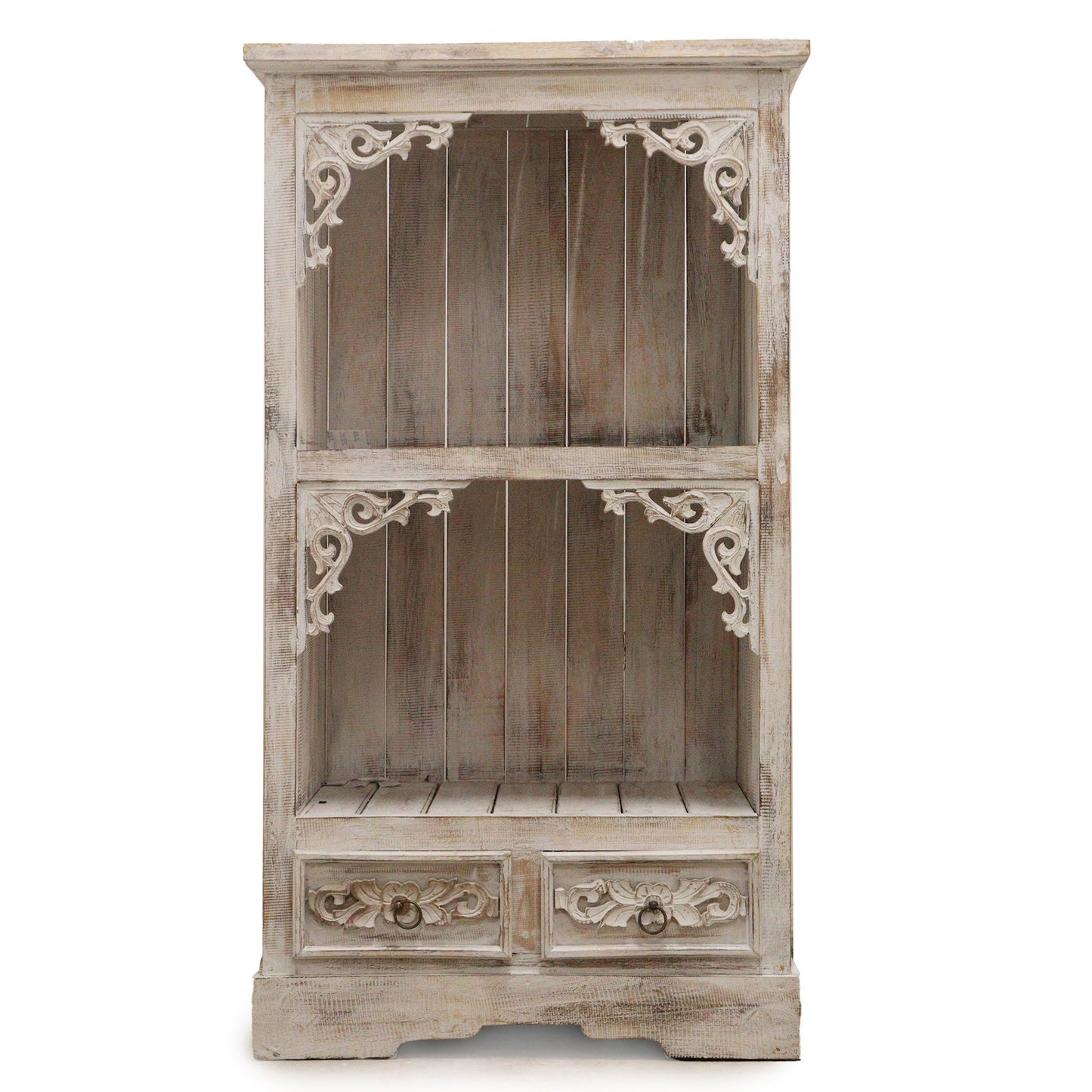 Albasia Bathroom Cabinet – Whitewash