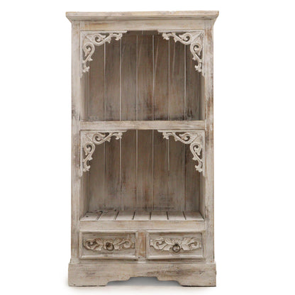 Albasia Bathroom Cabinet – Whitewash