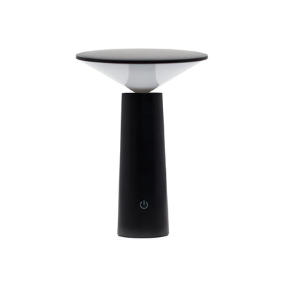 Touch Lamp - Black Mushroom- adjustable - pattern light USB (C) - Rechargable  (2000 Watt)