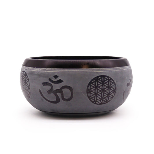Earth Powder Singing Bowl – Om Five Buddha – 16 CM
