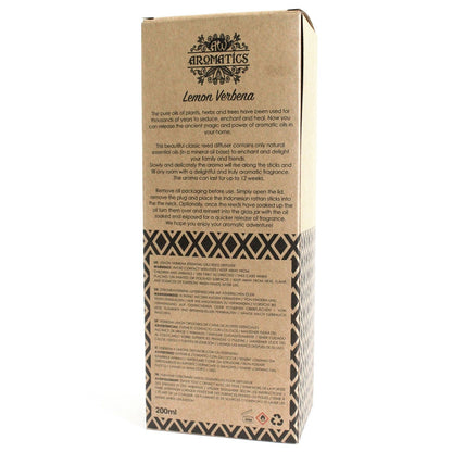 200ml Lemon Verbena Essential Oil Reed Diffuser