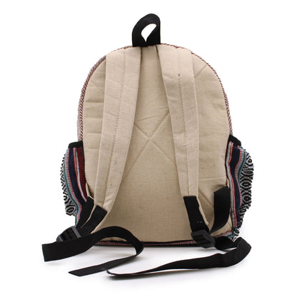 Small Hemp Backpack – Zig Zag Zips Style