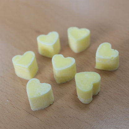 Soy Wax Aroma Melts – 60 Hearts in Glass Jar