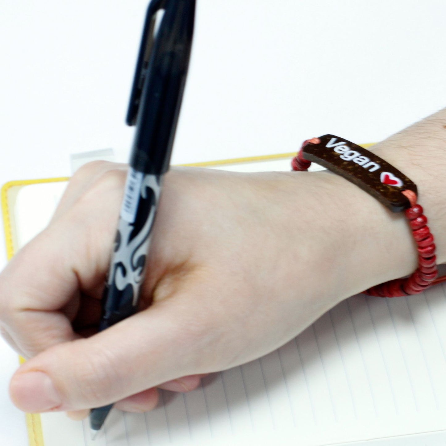 Coco Slogan-armband – Vegansk