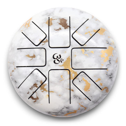 Steel Tongue Happy Drum – Marble OM – 18 CM