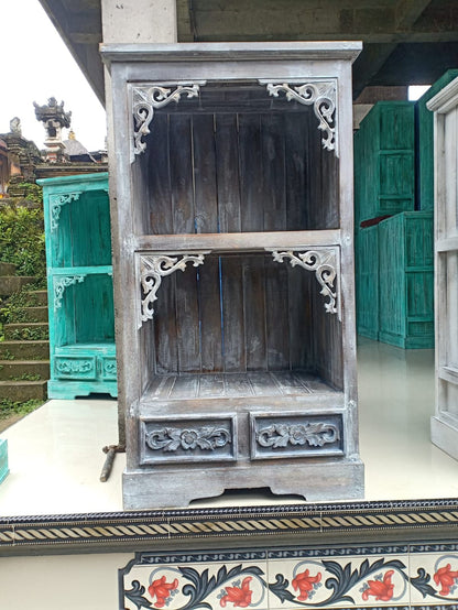 Albasia Bathroom Cabinet – Greywash