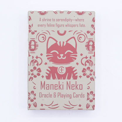 Fortune Cats Playing & Oracle Cards – Maneki Neko Deck