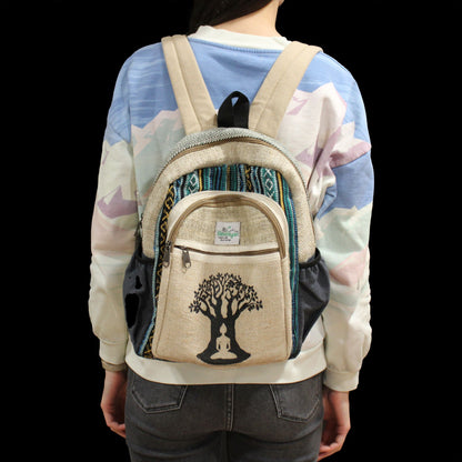 Small Hemp Backpack – Bohdi Tree Design