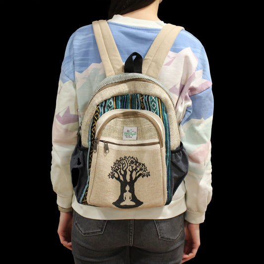 Small Hemp Backpack – Bohdi Tree Design