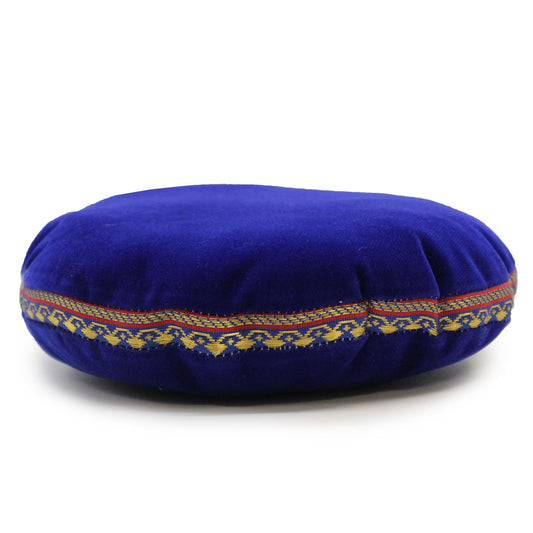 Singing Bowl Velvet Cushion – 16 CM