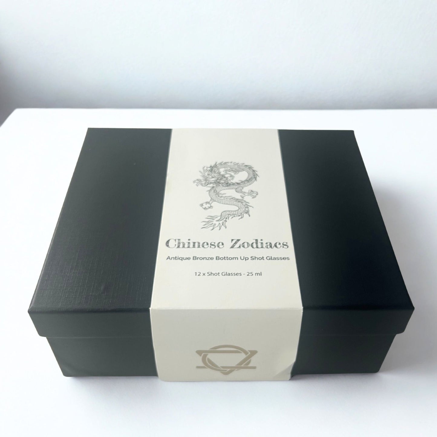 Bottom Up Shot Glasses (25ml) - Forest & Mystical Creatures - Antique Bronze