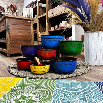 Aluminium Tibetan Singing Bowls Set – 19.5–35CM