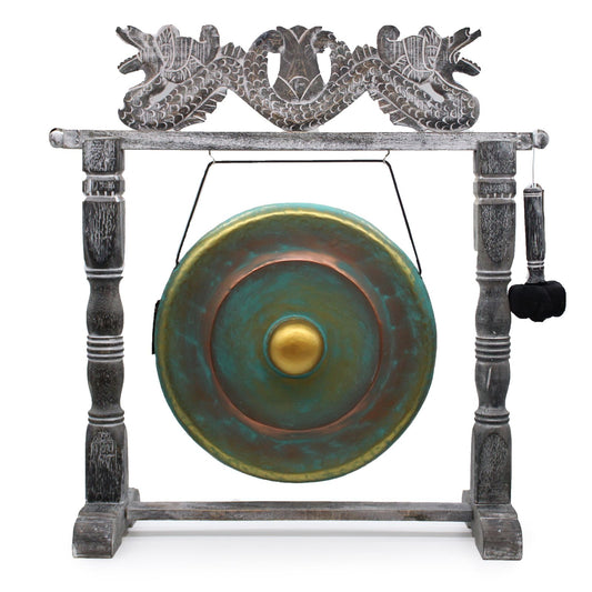 Medium Gong in Stand – 50 CM – Greenwash