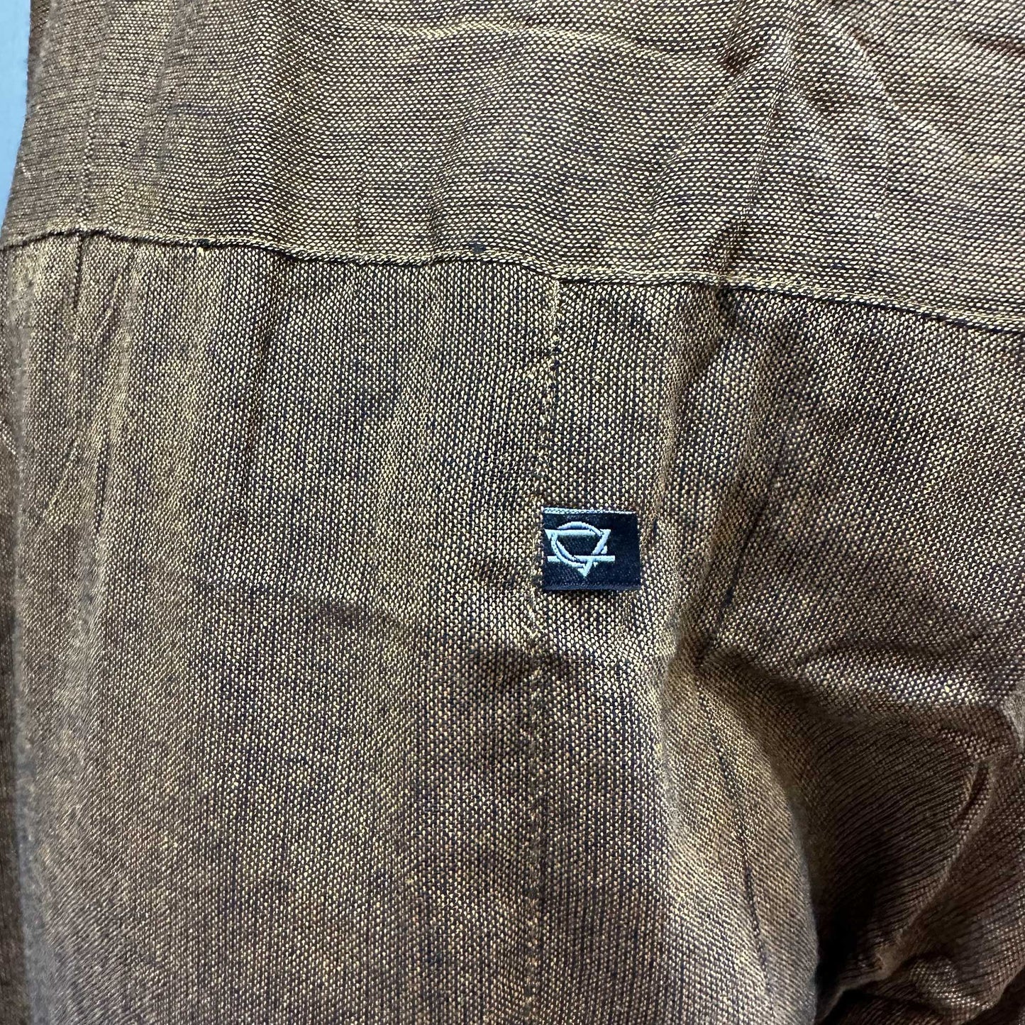 Yoga and Festival Pants – Thai Fisherman Mandala Mantra on Orange