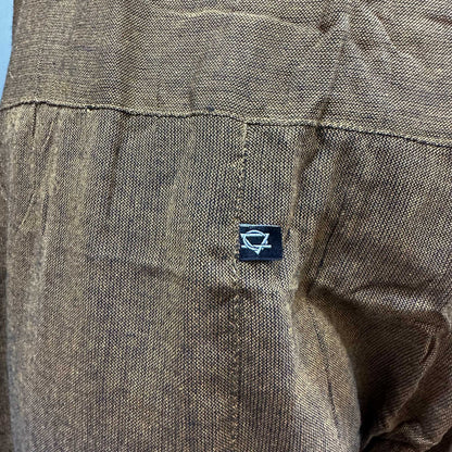 Yoga and Festival Pants – Thai Fisherman Mandala Mantra on Orange