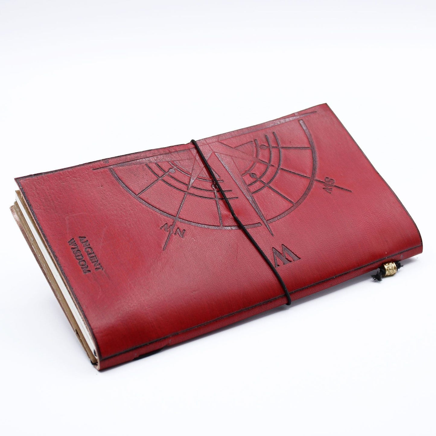 Red Leather Adventure Journal – 80 Pages