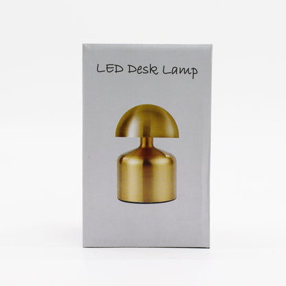 Touch Lamp - Flat Mushroom Bronze- USB (C) - Rechargable  (400 Watt)