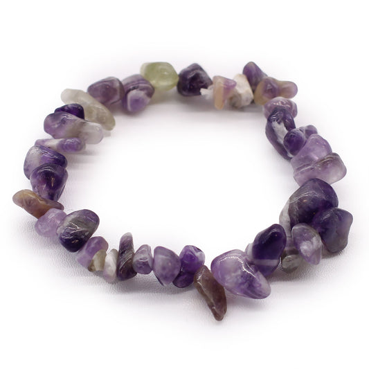 Amethyst Chipstone Bracelet