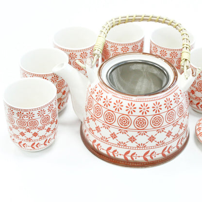 Herbal Teapot Set – Amber