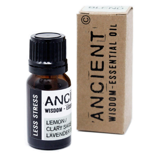 Calming Essential Oil Blend – 10ML Boxed botella de aceite esencial con caja, mezcla de clary sage, lemon y lavender