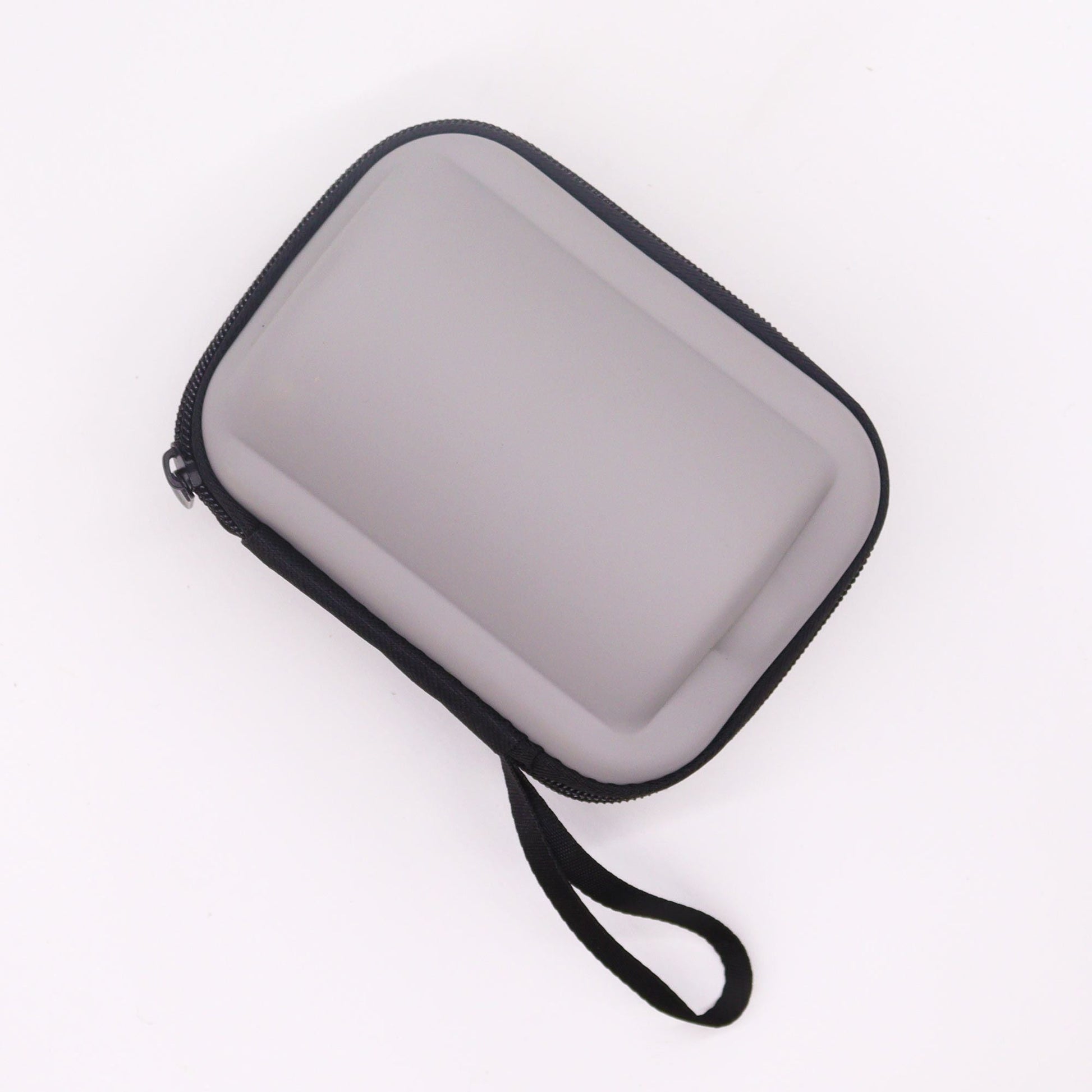 Ceramic Herbal Teapot Set – 300ML with 4 Cups travel case, gray zippered carrying pouch with wrist strap