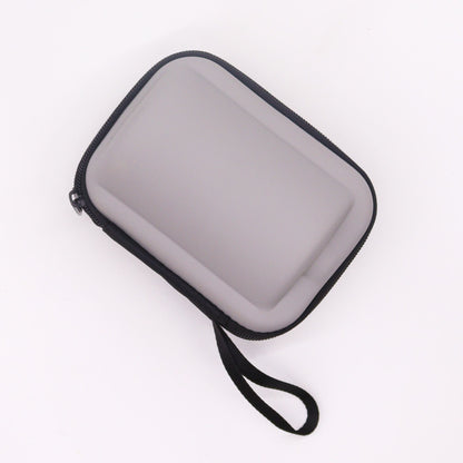 Ceramic Herbal Teapot Set – 300ML with 4 Cups travel case, gray zippered carrying pouch with wrist strap