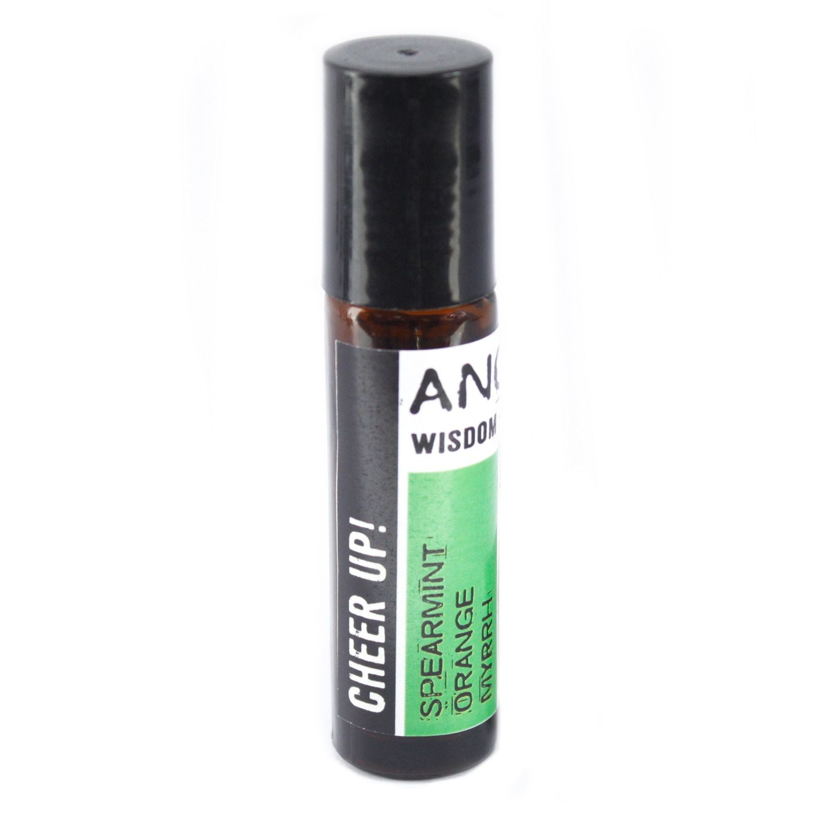 Cheer Up Essential Oil Blend Roll-On – 10ML roll-on de aceites esenciales con Mentha Spicata y Citrus Sinensis, frasco 10 ml