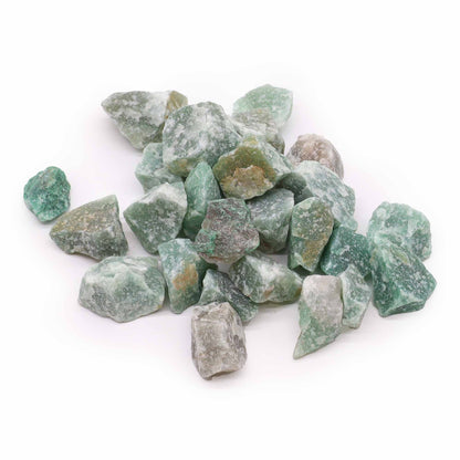 Alt Tag: Crystal Jade Råa kristaller – 500 G, gröna jade-stenar i råformat för dekoration, kristallgaller och hantverk
