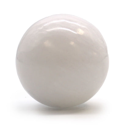 Alt Tag: Enchanting Selenite Sphere – 5 to 6 CM natural white crystal sphere, approx. 5.5 cm, polished round stone for decor