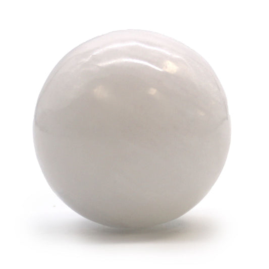 Alt Tag: Enchanting Selenite Sphere – 5 to 6 CM natural white crystal sphere, approx. 5.5 cm, polished round stone for decor