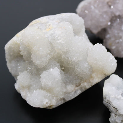 Alt Tag: Finger Quartz Specimens – 1KG Pack white druzy quartz mineral specimen cluster, natural crystal piece for collectors