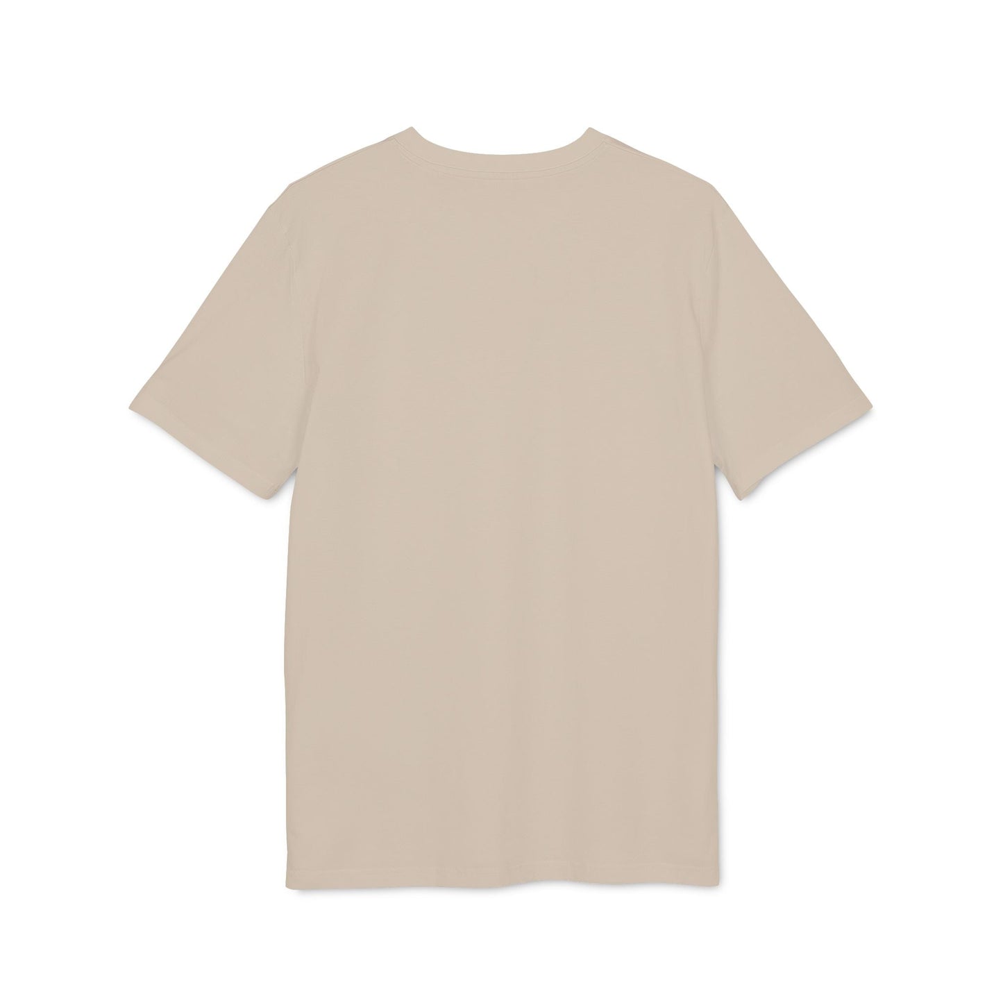 Alt Tag: Football Football Lovers And Players Camiseta Unisex premium color beige, vista frontal en fondo blanco