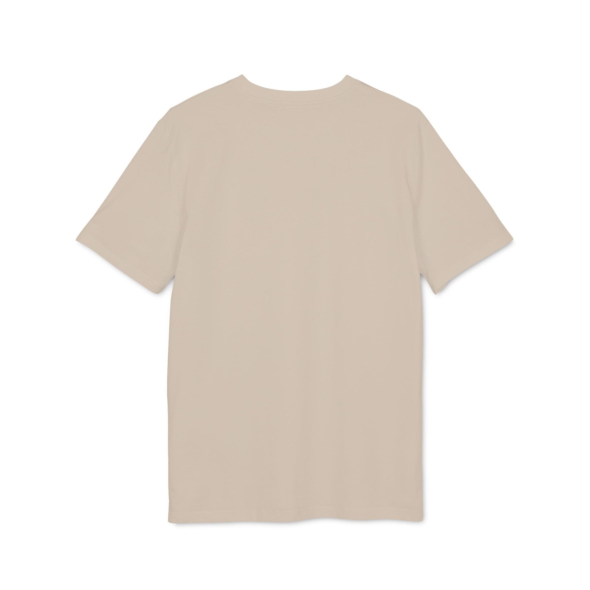 Alt Tag: Football Football Lovers And Players Camiseta Unisex premium color beige, vista frontal en fondo blanco