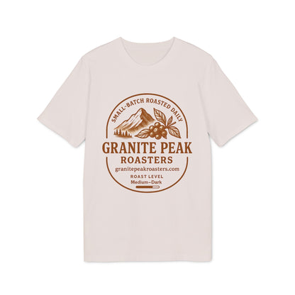Föreningar Företag Välj Er Logga. T Shirts I Sponsra Saga Village. Premium Unisex T-Shirt med Granite Peak Roasters logotryck
