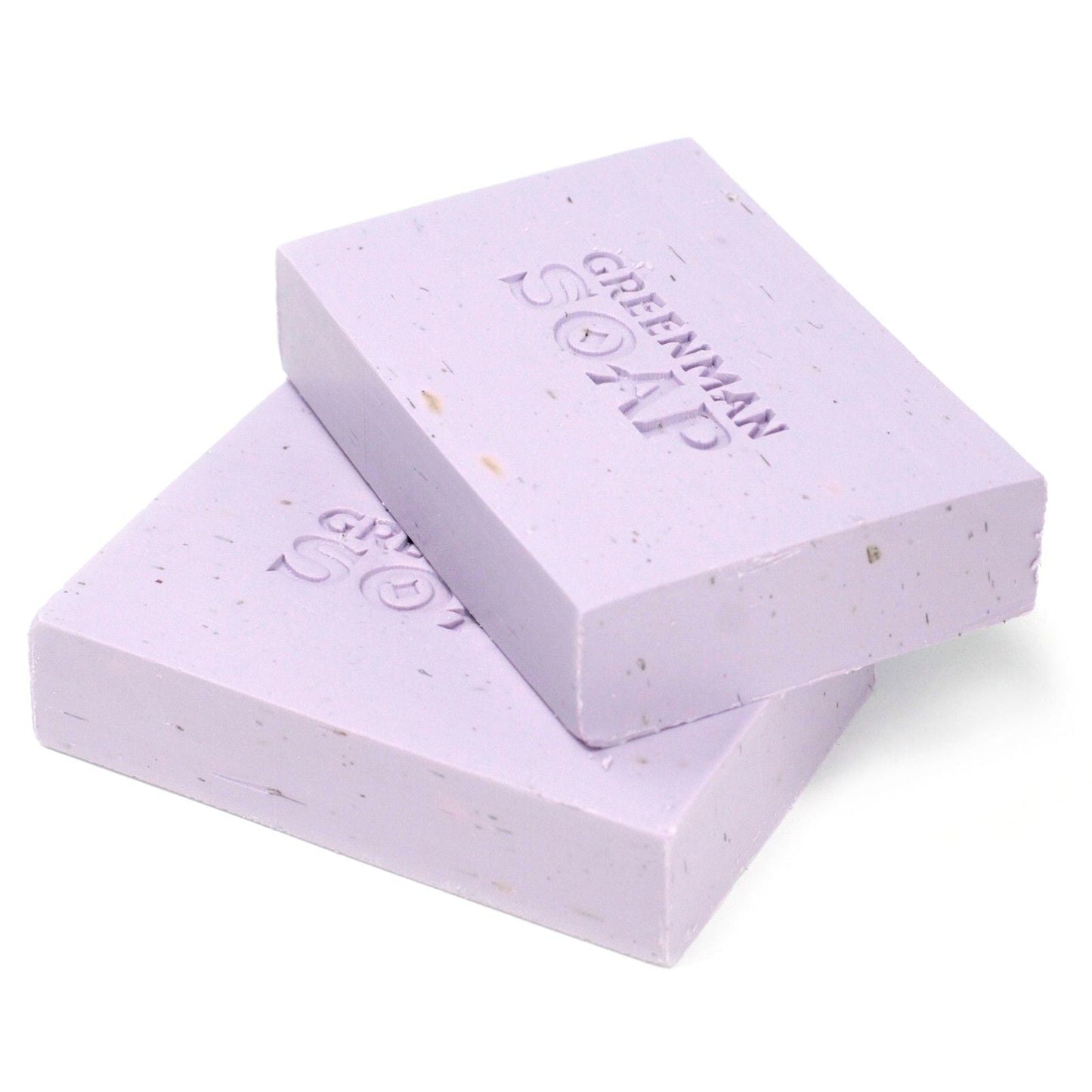 Alt Tag: Lavender & Geranium Night Soap – 100G, Greenman Soap lavender bar with geranium essential oils, 100g botanical soap