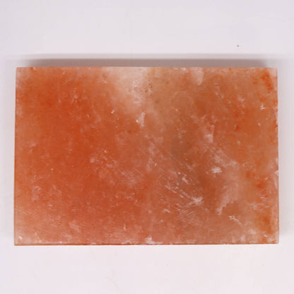 Alt Tag: Himalayan Salt Cooking Plate – Rectangle (30 × 20 × 5 CM) rectangular Himalayan salt cooking plate block, hand-cut solid salt slab