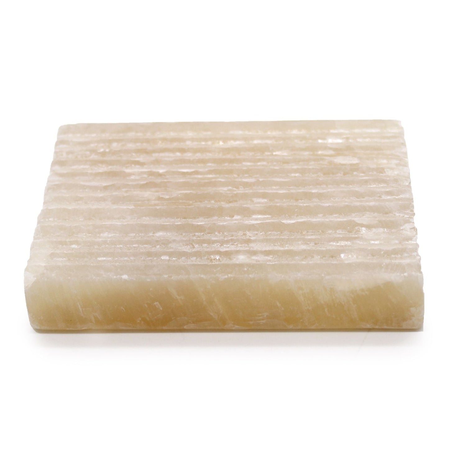 Alt Tag: Honey Onyx Stone Soap Dish – 11.5x9x2 CM, rectangular honey onyx soap dish with textured surface, natural beige tones