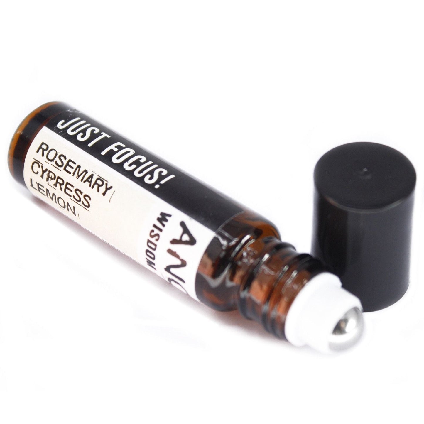 Just Focus Roll-On Essential Oil – 10ML roll-on bottle with rosemary, cypress and lemon essential oil blend, 10 ml