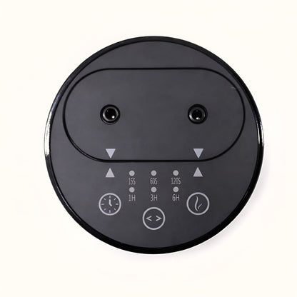 Alt Tag: Plastic Essential Oil Nebulizer – USB-C panel de control superior con temporizador 15s/60s/120s y modos 1H/3H/6H