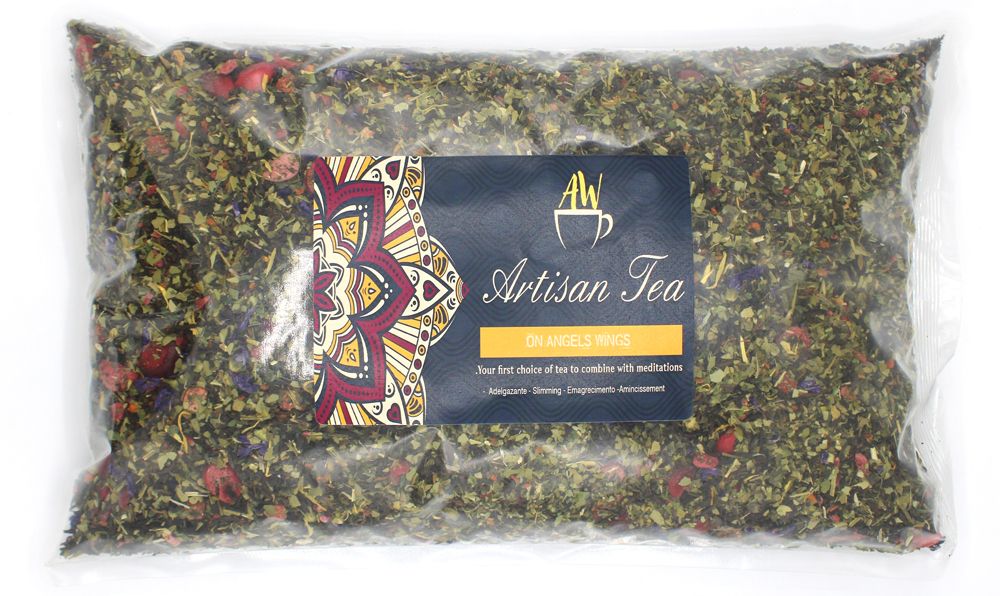 Pu Erh Artisan Tea Blend – 1KG en bolsa, mezcla de té pu erh rojo, mate y frutas, marca Artisan Tea