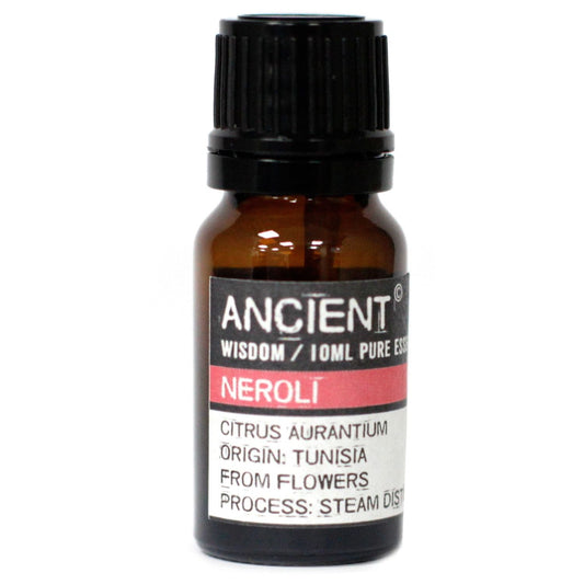 Pure Neroli Essential Oil – 10 ML botella de aceite esencial de neroli 10 ml, origen Túnez, extraído de flores, destilación al vapor