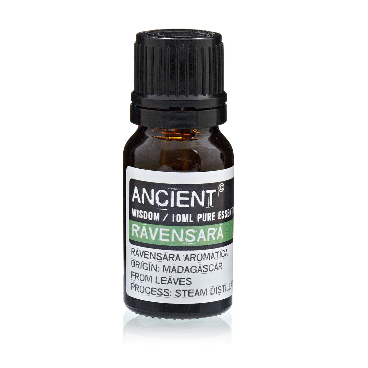 Ravensara eterisk olja – 10 ml flaska med eterisk olja från Ravensara aromatica från Madagaskar, ångdestillerad