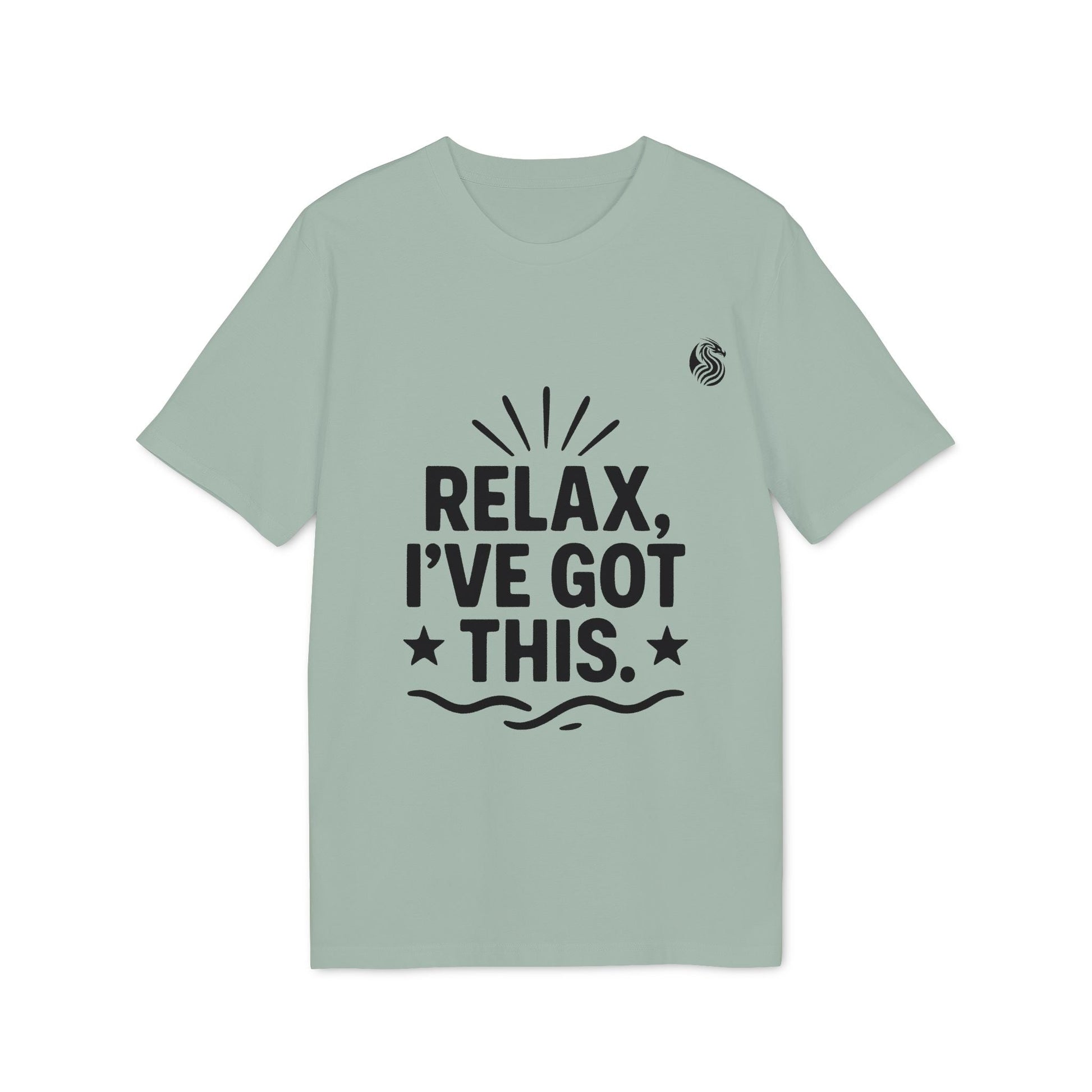Alt Tag: Relax I´ve Got This Teenager Drix Premium Unisex T-Shirt con texto “Relax, I’ve got this” en camiseta unisex premium color verde menta
